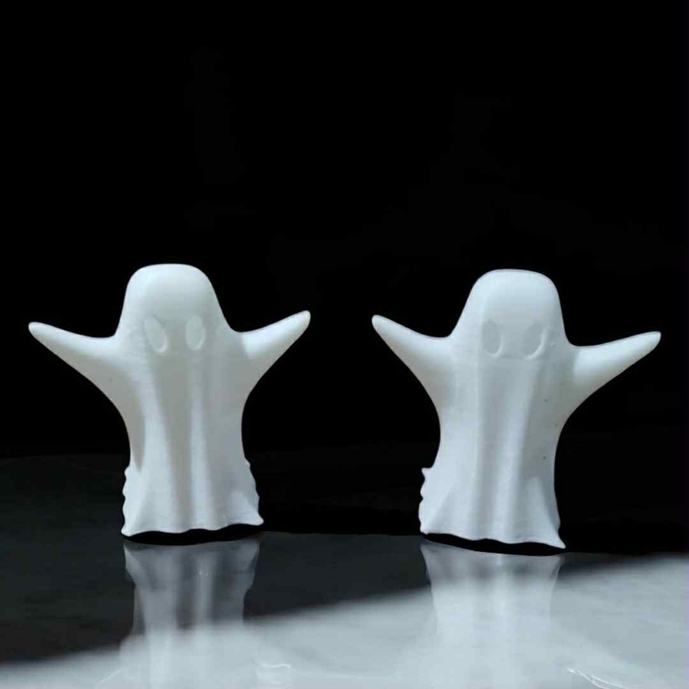 White Ghost Decor Minimalist Accents